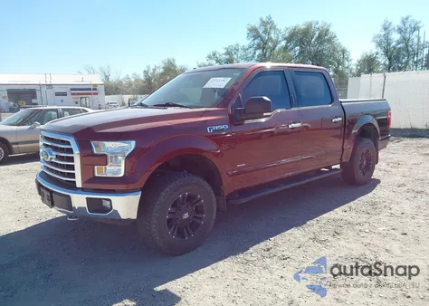 2017 Ford F-150 Xlt из США, поврежденный, VIN 1FTEW1EP2HKE22514